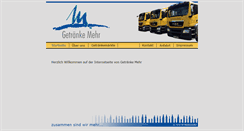 Desktop Screenshot of getraenke-mehr.de